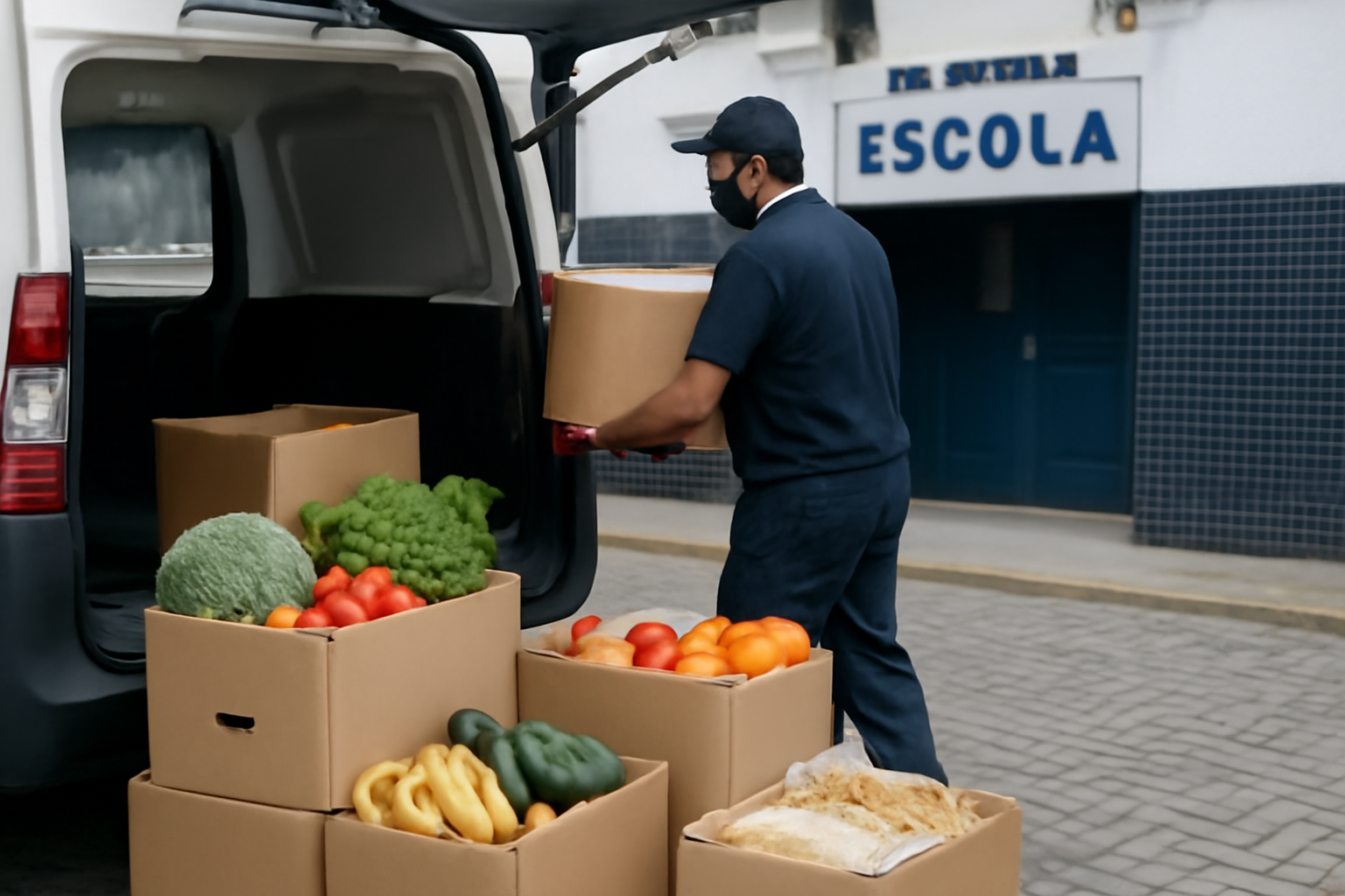 fornecedor de merenda e alimentos para escolas Belém